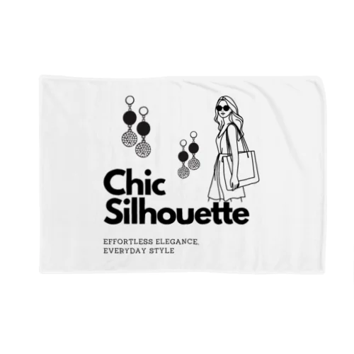 Chic Silhouette Blanket