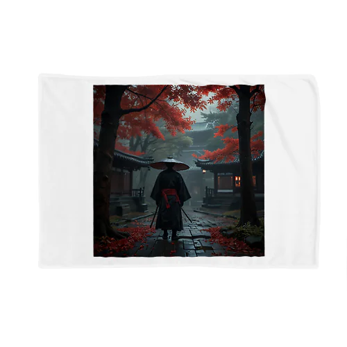 雨の中の侍 Blanket