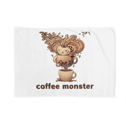 coffee monster Bourbon ブランケット