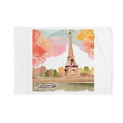 paris spring Blanket