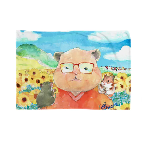 ハムとハムスター Blanket