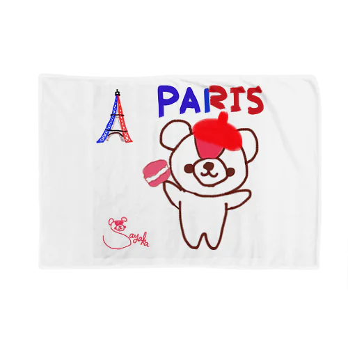 パリとおせんちゃん Blanket