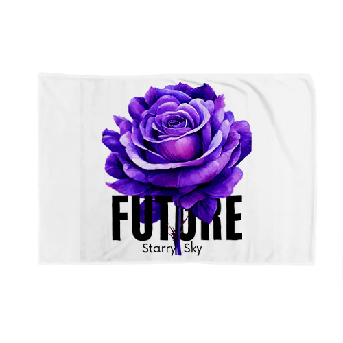 紫色の薔薇 Blanket