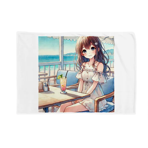 浜辺のカフェで Blanket