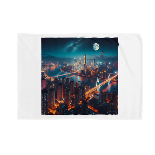 月夜に輝く未来都市 Blanket