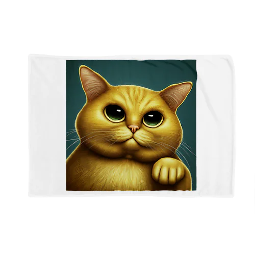 金色の猫 Blanket