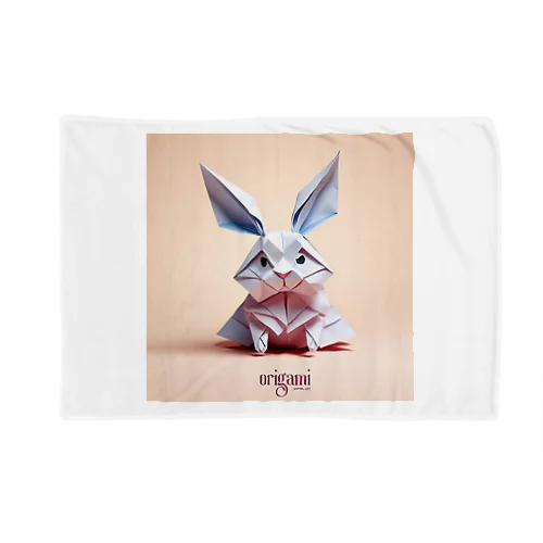 origamiウサギ Blanket