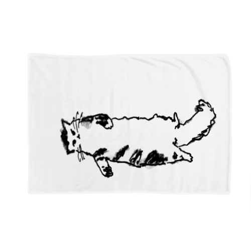床に落ちてる猫 Blanket