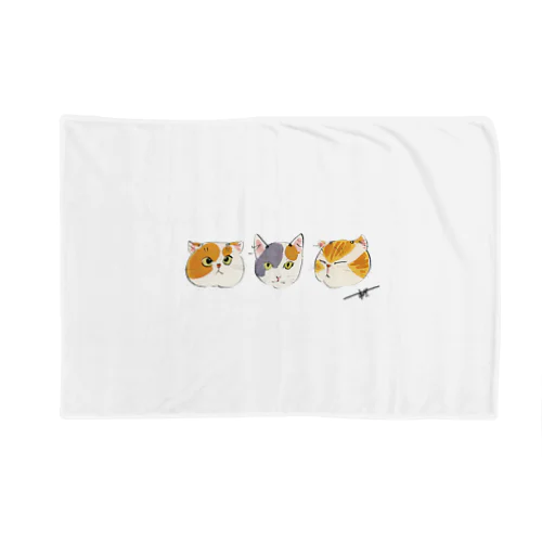 にゃんトリオ1 Blanket