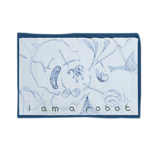 i am a robot Ⅱ Blanket