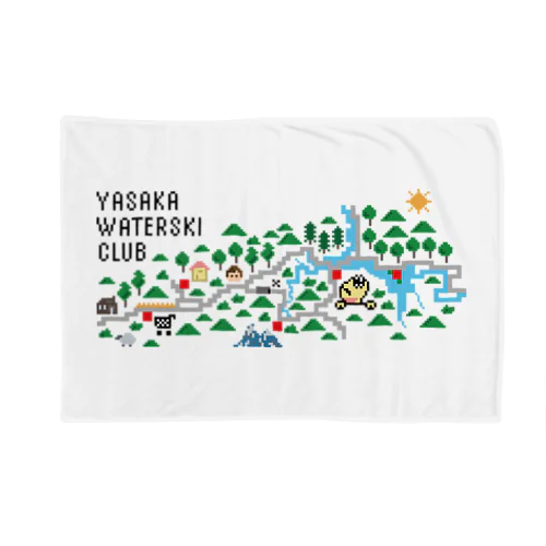 20周年記念グッズ -地図- Blanket