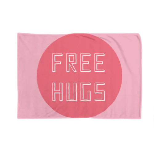 FREE HUGS(フリーハグ)【サークル】 Blanket