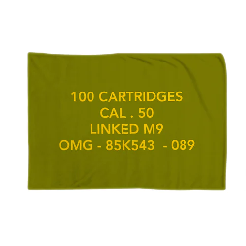 cal.50-AMMO Blanket