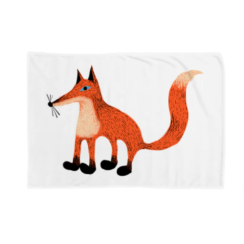 LONELY FOX Blanket