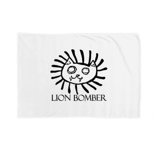 LION BOMBER Blanket