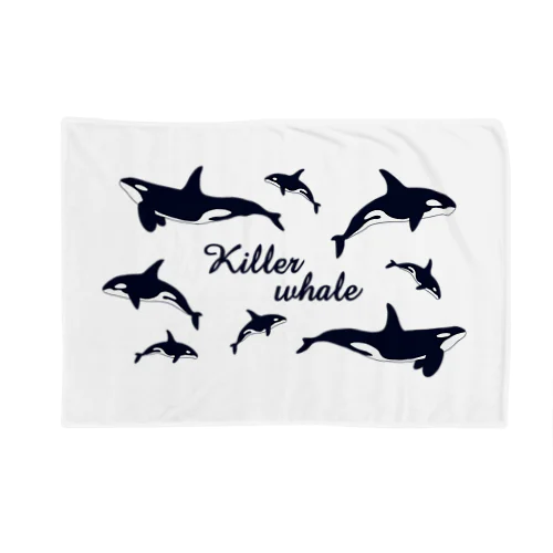 Killer whale ブランケット