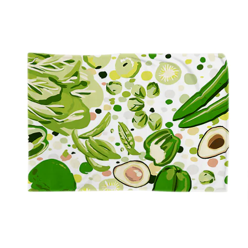 Green vegetables  Blanket