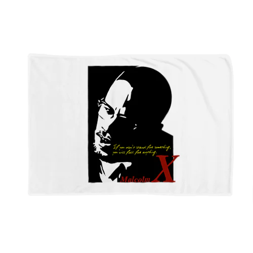 MALCOLM X Blanket