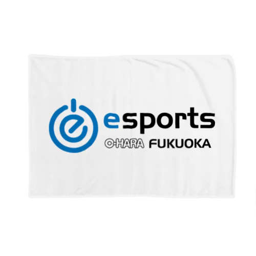 eスポーツ大原福岡　横ロゴ Blanket