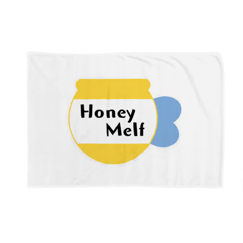 HoneyMelt LOGO ブランケット