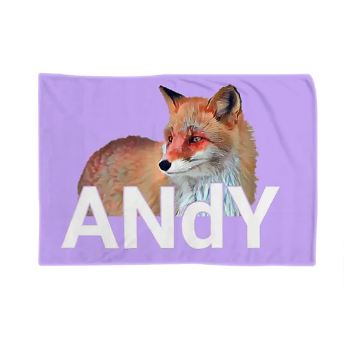 Fox andy. Blanket