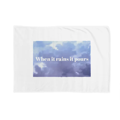 when it rains it pours シリーズ Blanket