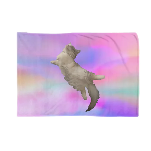 サイケデリックな猫 Blanket