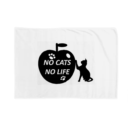 NO CATS NO LIFE ブランケット