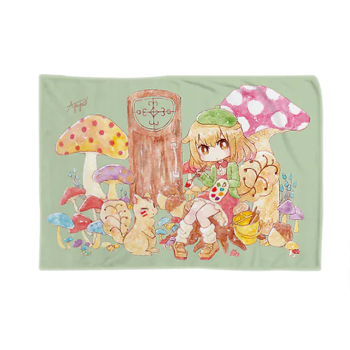 リスの女の子 Blanket