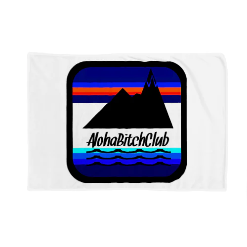 AlohaBitchClub ロゴTシャツ Blanket