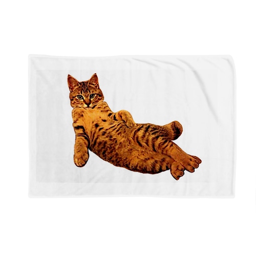 Elegant Cat ③ Blanket