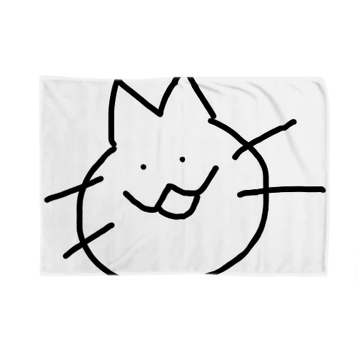 まぬけづらのねこ Blanket