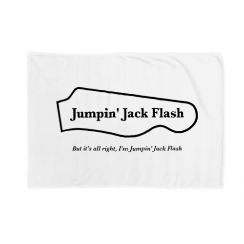 jumpin' jack flash ブランケット