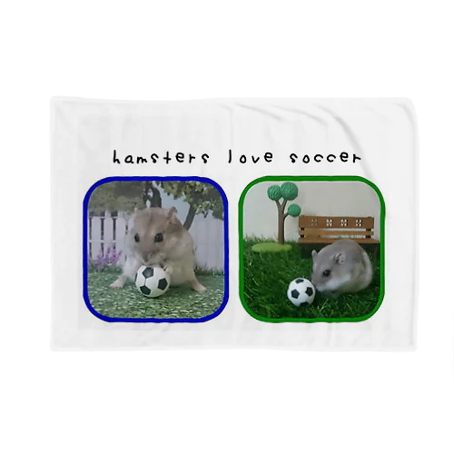 サッカー大好きハムスター Blanket