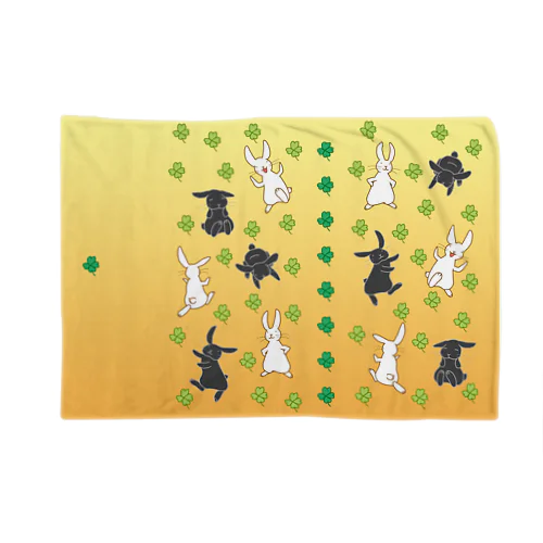 しろうさくろうさ Blanket