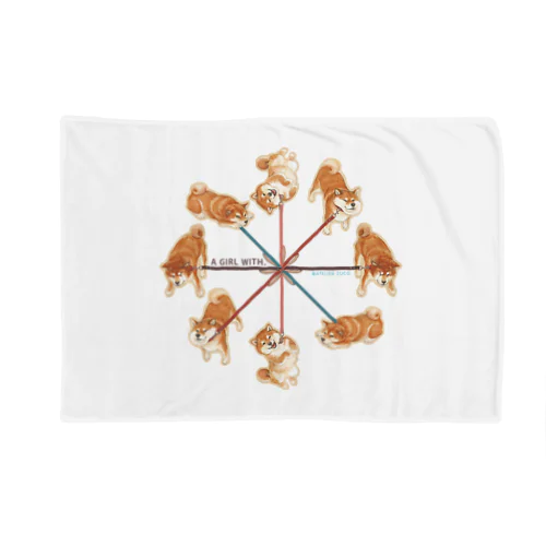 帰宅拒否★柴犬 Blanket