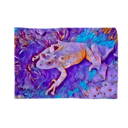 Fantastic Frog -Pastel Version- Blanket