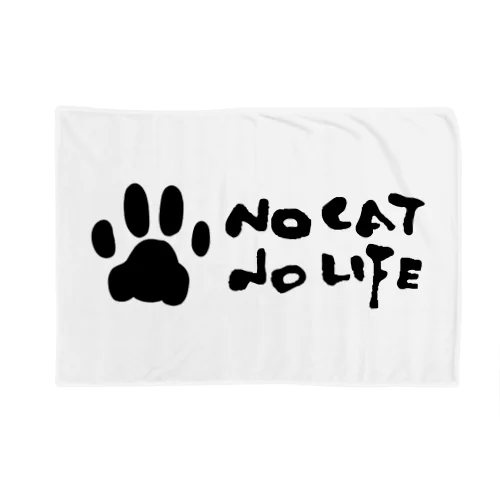 NO CAT NO LIFE ブランケット