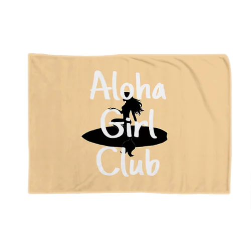 AlohaBitchClubマーメードロゴGirlバージョン ブランケット