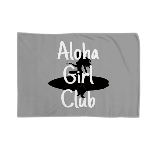 AlohaBitchClubマーメードロゴGirlバージョン ブランケット