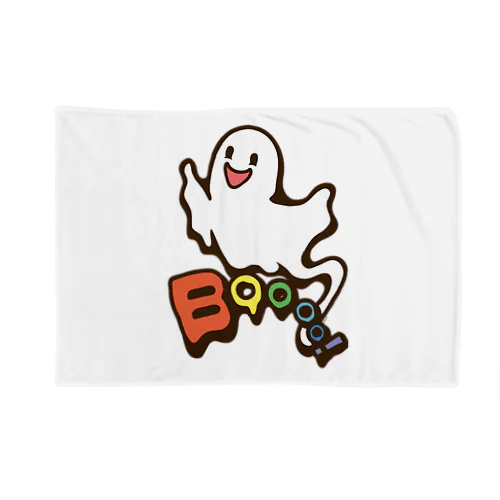 おばけちゃんばぁ!(Boo!ゴースト)カラフル Blanket