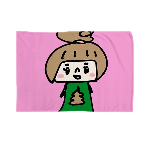 うんこちゃん（ピンク） Blanket