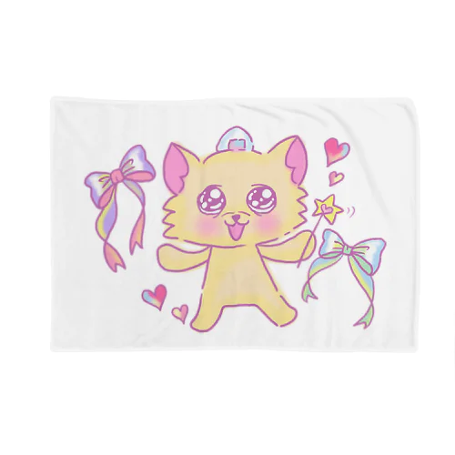 おにぎりチワワ メルヘンチワワ NAMACOLOVE ribbon リボン Blanket