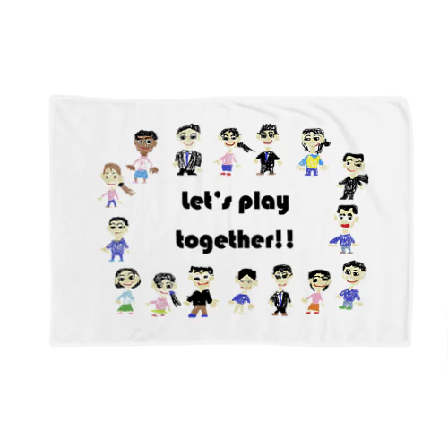 Let's play together!! Blanket