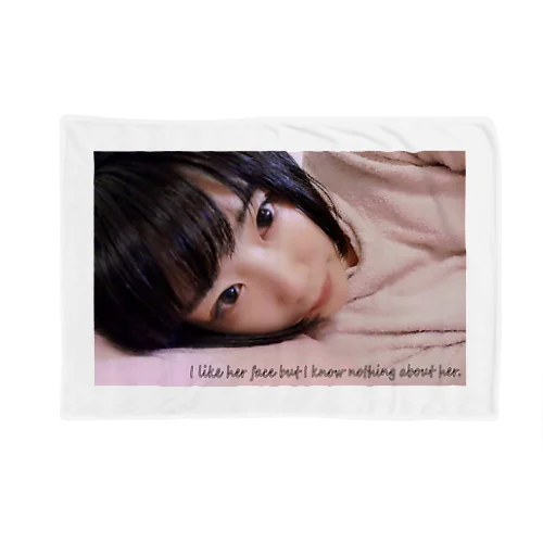 工藤ちゃん顔ファンシリーズ Blanket