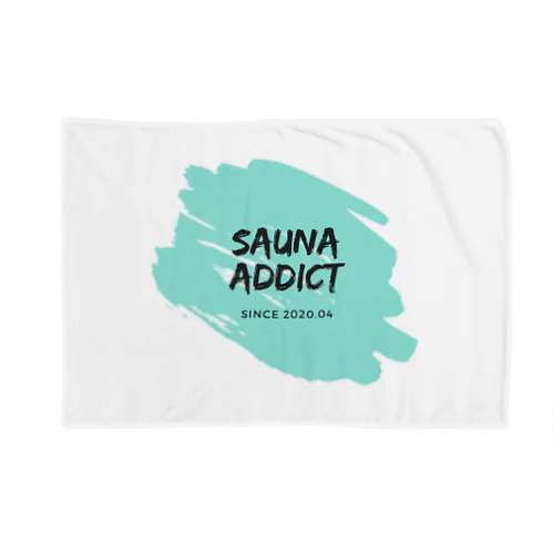 SAUNA ADDICT オリジナルブランケット Blanket