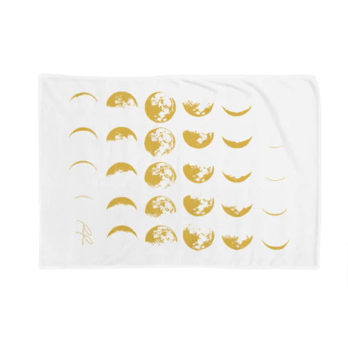 MOON / phase((gold Blanket