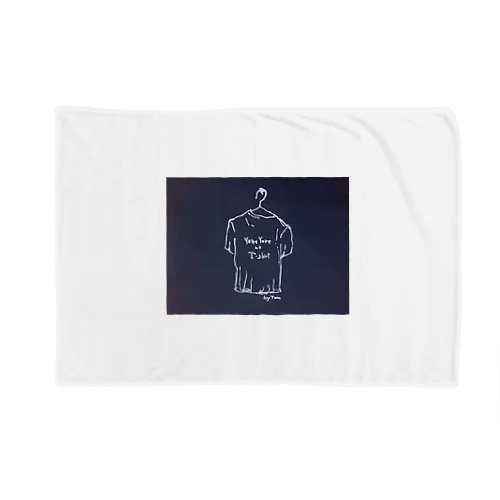 YoreYore no T-shirtのロゴくん Blanket