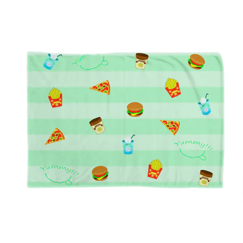 YUMMY!!!(ストライプ） Blanket