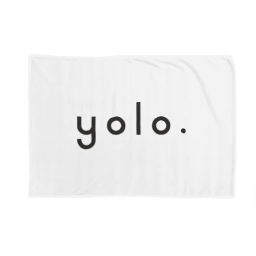 yolo. Blanket